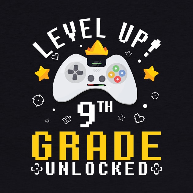 Gamer Fans Students Level Up 9th Grade Unlocked First Day Of School by joandraelliot